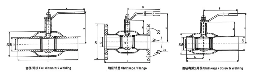 Custom-designed flanged welded ball valve drawings for a Mexican customer Custom-designed flanged welded ball valve drawings for a Mexican customer