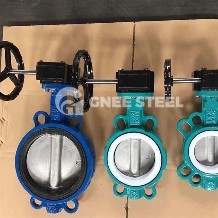 Wafer Lined Fluorine Butterfly Valve